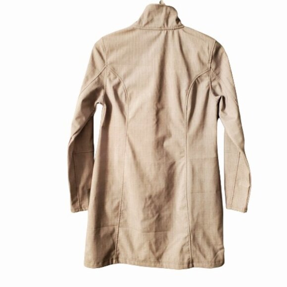 Mondetta Women's Full Zip Front Fleece Lined Plaid Coat Bonded Jacket Sz Medium - Picture 4 of 16